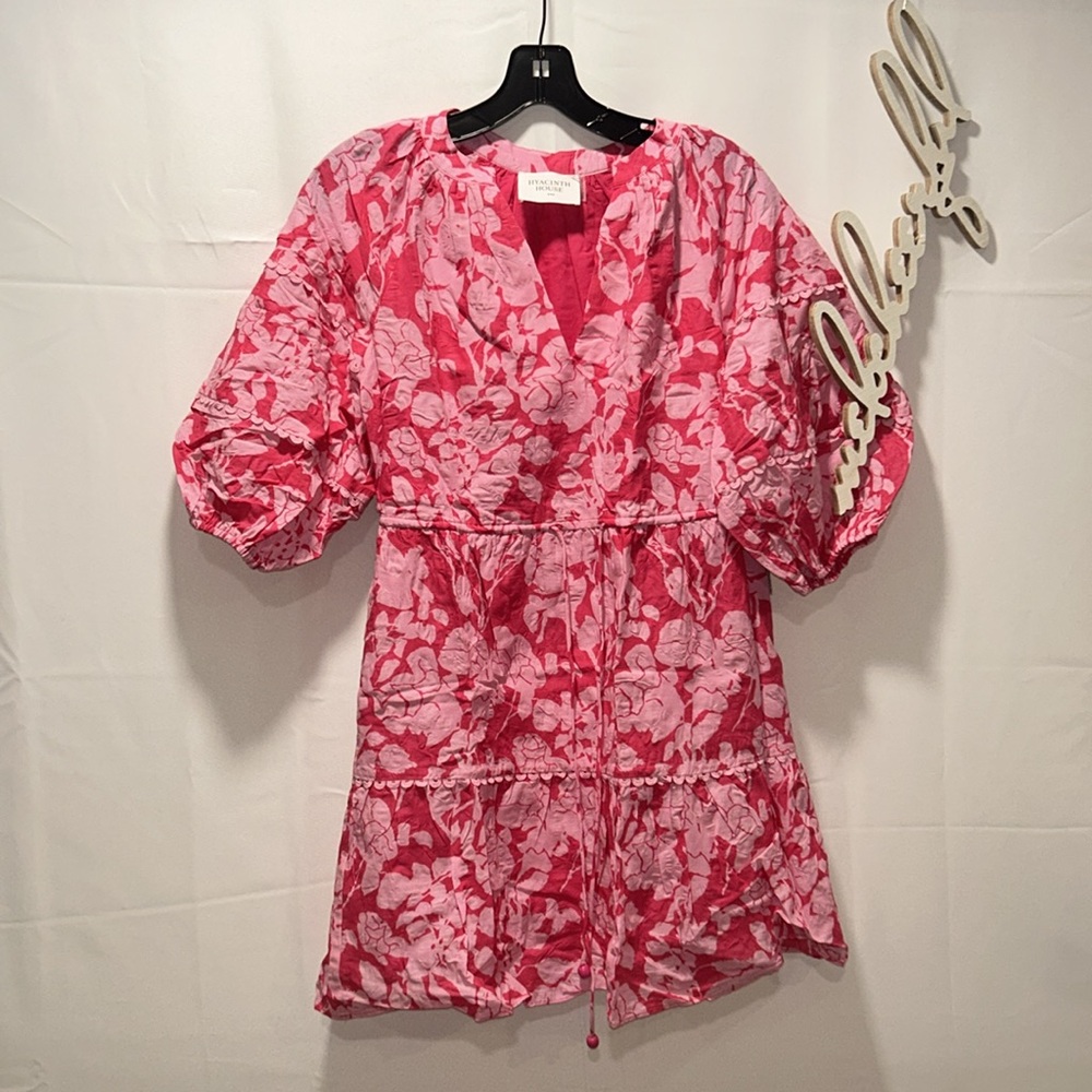 Tuckernuck Pink Floral Mini Dress - Picture 6 of 10